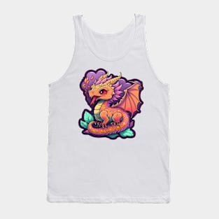 Cartoon Dragon Tank Top